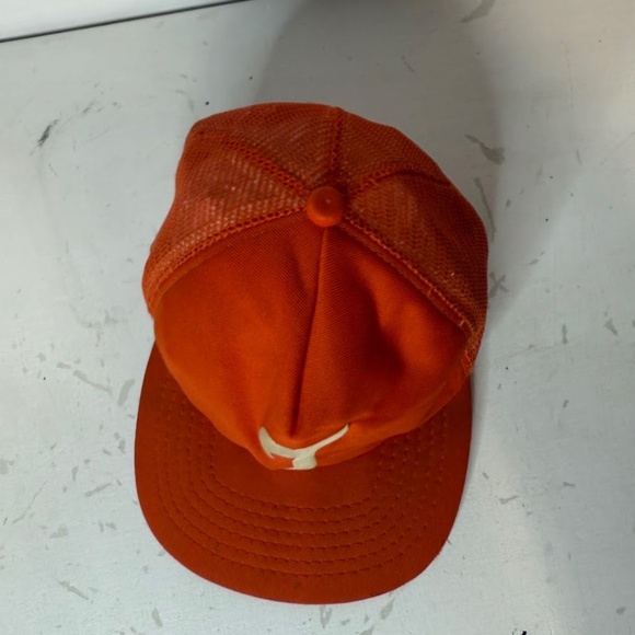 Vintage 70s 80s New Era Tennessee Vols TN Volunteers Orange White Baseball Hat - Picture 4 of 11